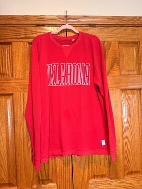 Oklahoma Red Long-Sleeve Thermal Top